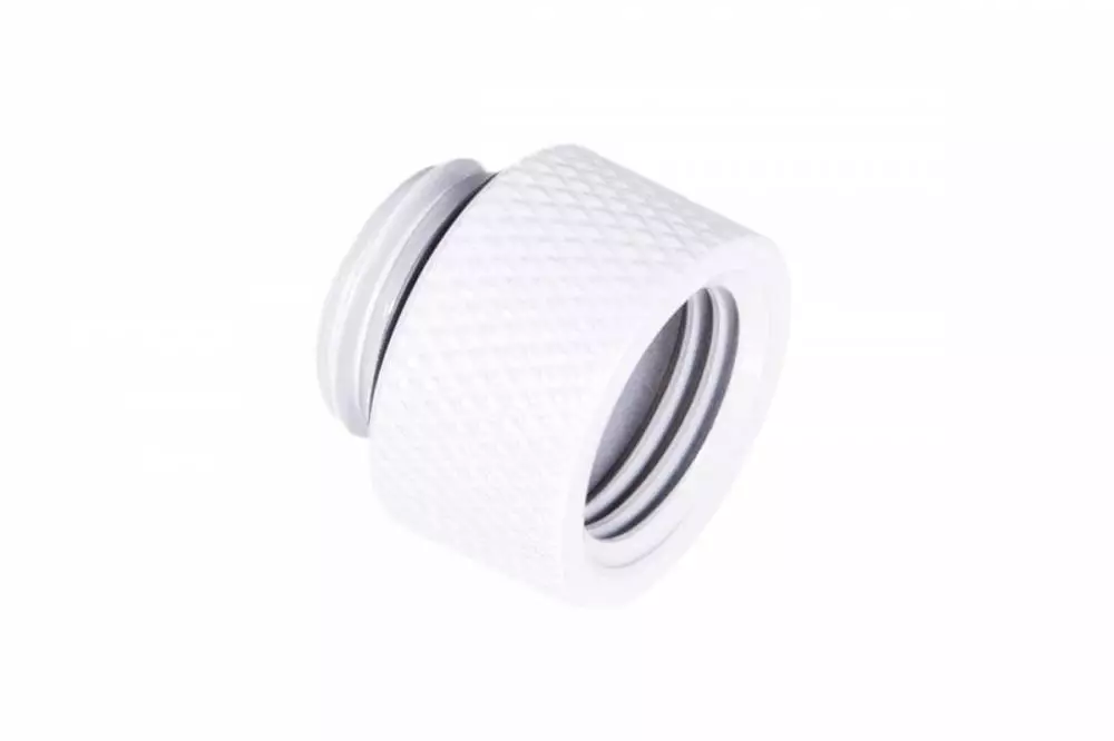Фитинг Удължител Alphacool Eiszapfen 10mm, G1/4 вънжна към G1/4 вътрешна резба White