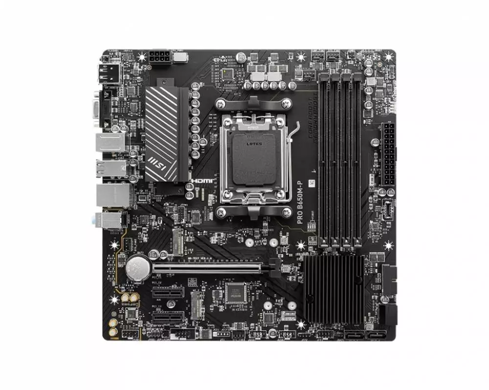 Дънна платка MSI PRO B650M-P AM5