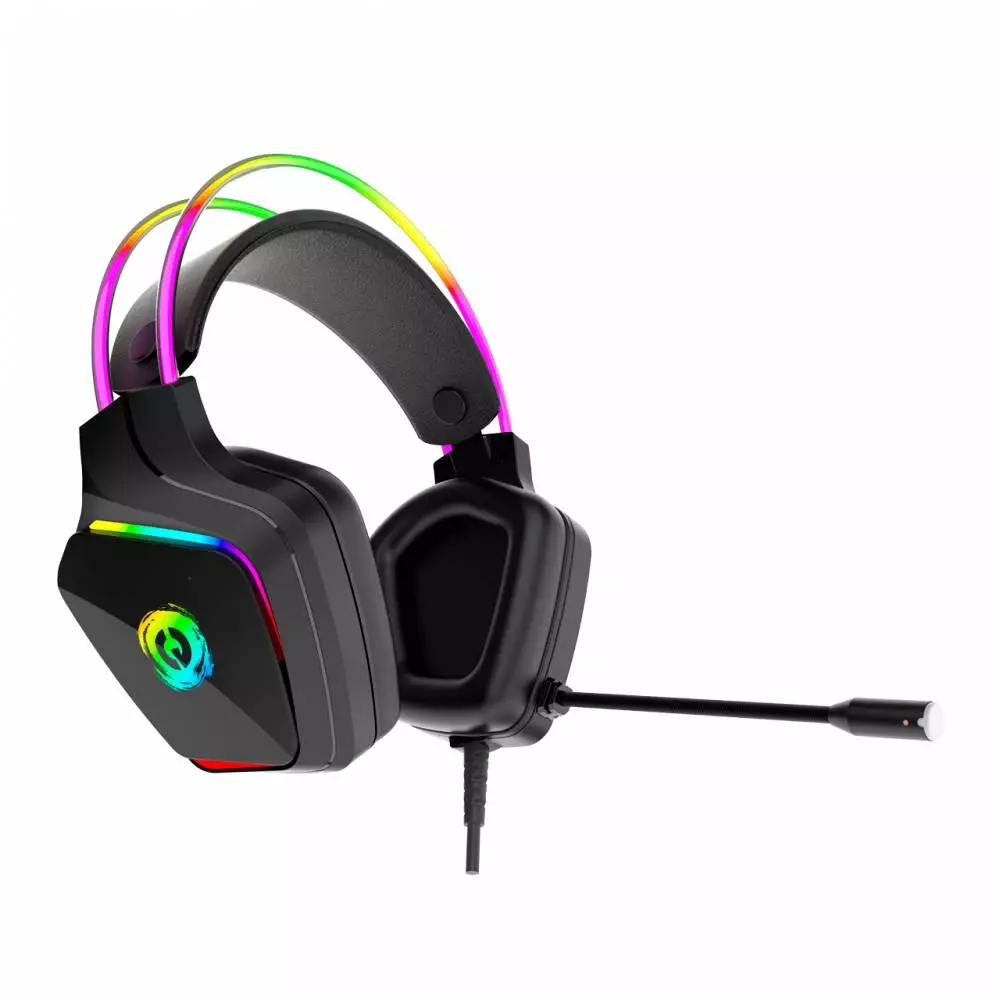 Геймърски слушалки CANYON Darkless GH-9A RGB gaming headset with Microphone