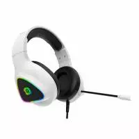 Геймърски слушалки CANYON Shadder GH-6 White RGB gaming headset with Microphone
