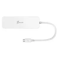 6-портов хъб j5create Mini Dock JCD373, USB, HDMI, SD, 3.5 mm jack