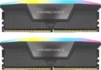 Памет Corsair Vengeance RGB 64GB (2x32GB) DDR5 6000MHz CL30 AMD EXPO - CMH64GX5M2B6000Z30