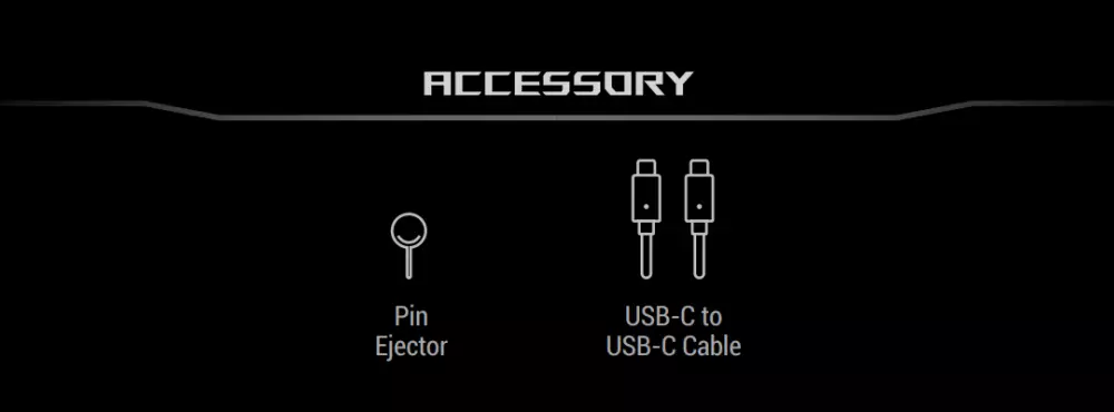 ASUS ROG Strix Arion Lite, чекмедже за SSD