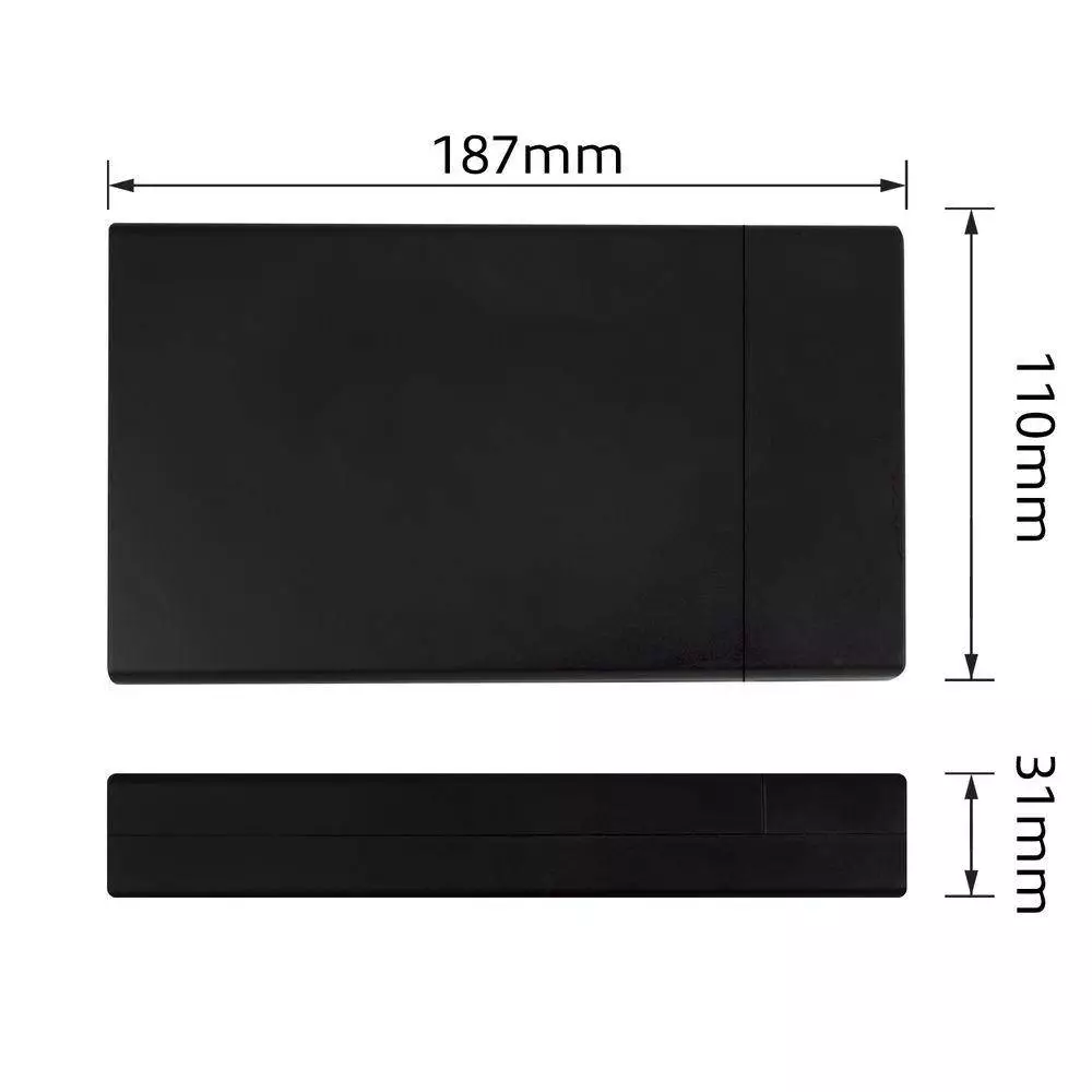 Чекмедже за твърд диск ACT AC1405, 3.5", SATA, USB 3.1 Gen1 (USB 3.0), Черен