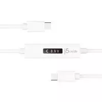 Кабел за зареждане j5create JUCP14, Измервател на мощност, USB-C