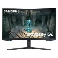 Монитор Samsung Odyssey G6 32BG650 32", VA Curved, QHD 2560x1440, 240Hz, 1ms, AMD FreeSync, HDMI 2.1, DP, USB, Wi-Fi - LS32BG650EUXEN