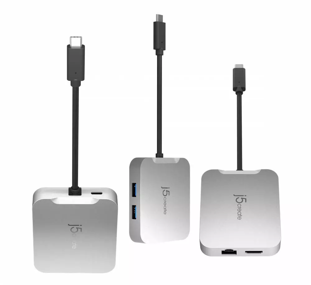 Докинг станция j5create JCD391 86W, USB-C, USB-A, HDMI, RJ-45