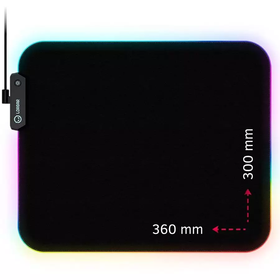 Геймърски пад LORGAR Steller 913 LRG-GMP913 RGB,360x300x3mm