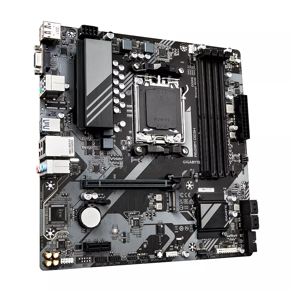 Дънна платка GIGABYTE A620M DS3H AM5 DDR5