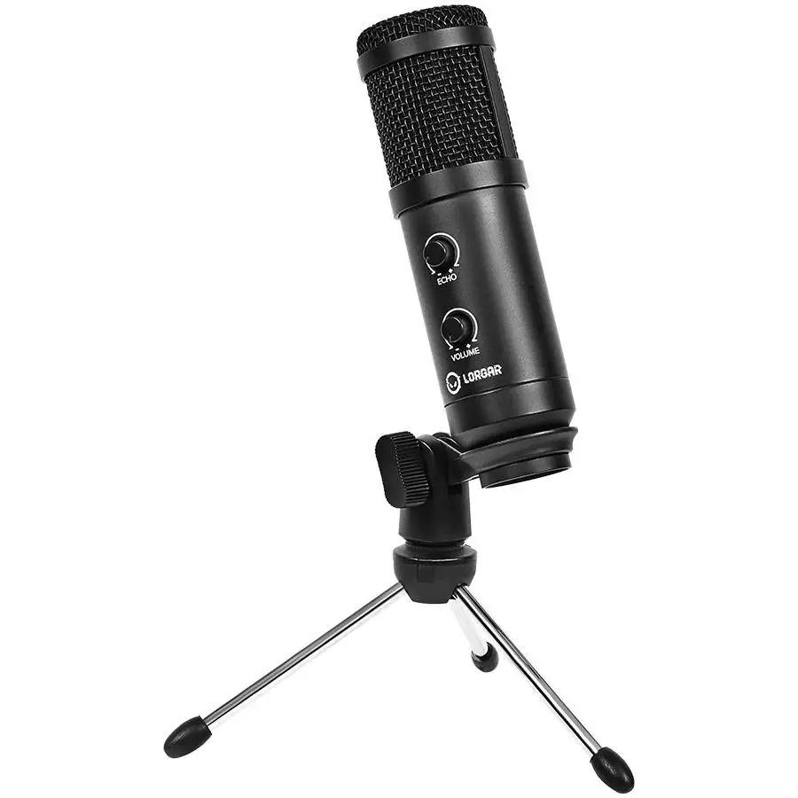 Микрофон LORGAR Soner 313 LRG-CMT313 Gaming Microphone USB Black