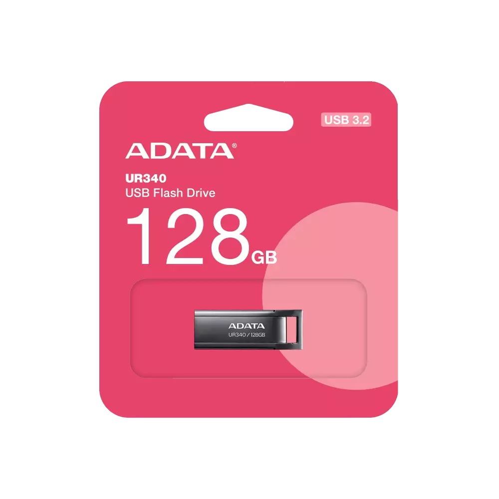 USB памет Adata UR340 128GB USB 3.2 Gen1 Black