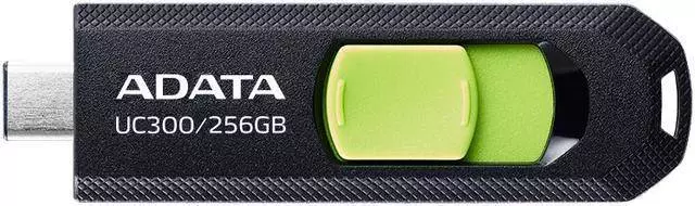 USB памет Adata UC300 256GB USB Type-C Black/Green 