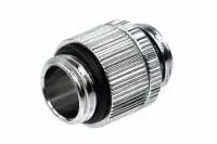 Фитинг Адаптер Alphacool HF, Двоен нипел, G1/4 - G1/4, Въртящ се, Никел