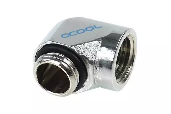 Фитинг Адаптер Alphacool HF, G1/4 външна резба - G1/4, вътрешна резба, Никел