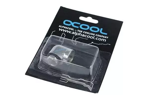 Фитинг Адаптер Alphacool HF, G1/4 външна резба - G1/4, вътрешна резба, Никел