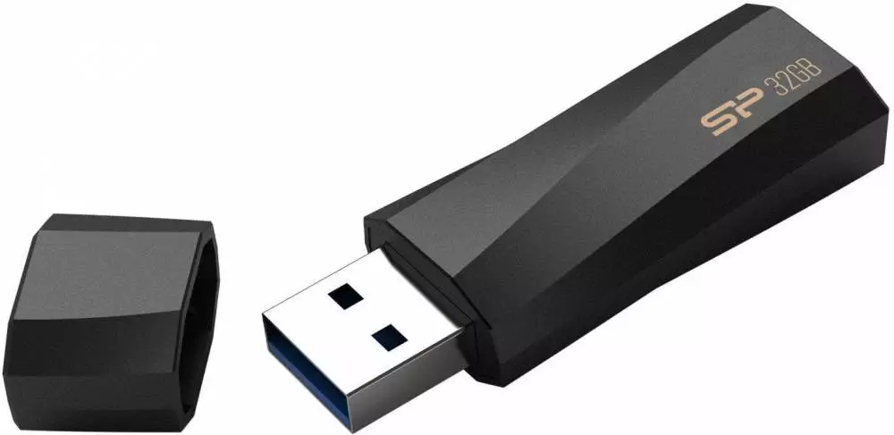 USB памет Silicon Power Blaze B07, 32GB, USB 3.2, Черна
