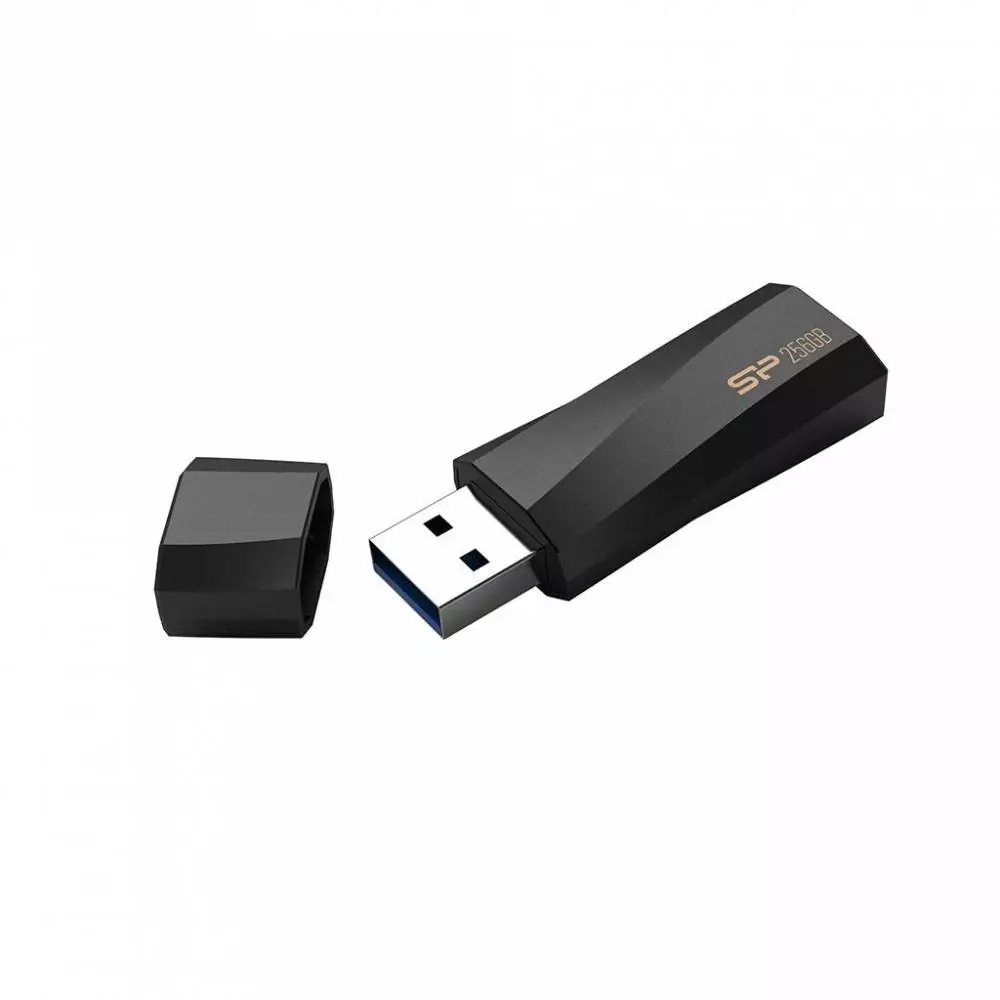 USB памет Silicon Power Blaze B07, 256GB, USB 3.2, Черна