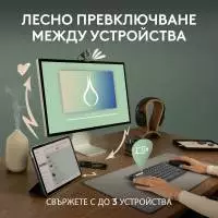 Клавиатура Logitech Pebble Keys 2 K380S Wireless - 920-011852