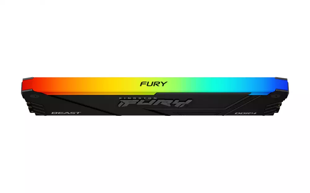 Памет Kingston FURY Beast Black RGB 32GB DDR4 3200MHz CL16 - KF432C16BB2A/32