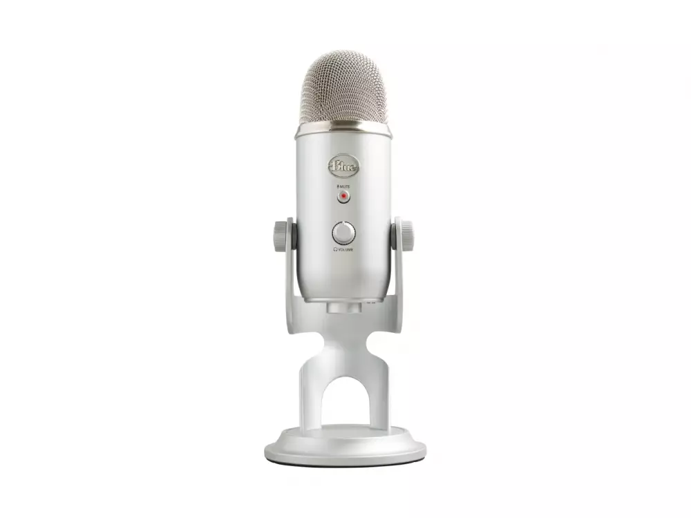 Настолен микрофон Logitech Blue YETI - Silver - 988-000103