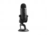 Настолен микрофон Logitech Blue YETI - Blackout - 988-000100