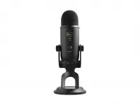 Настолен микрофон Logitech Blue YETI - Blackout - 988-000100