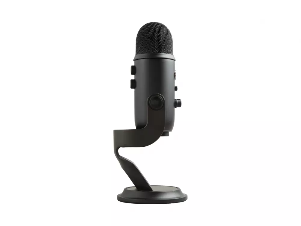 Настолен микрофон Logitech Blue YETI - Blackout - 988-000100