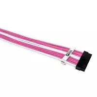 Комплект удължителни кабели 1stPlayer PKW-001 Cable Kit Pink/White - ATX24P, EPS, PCI-e 