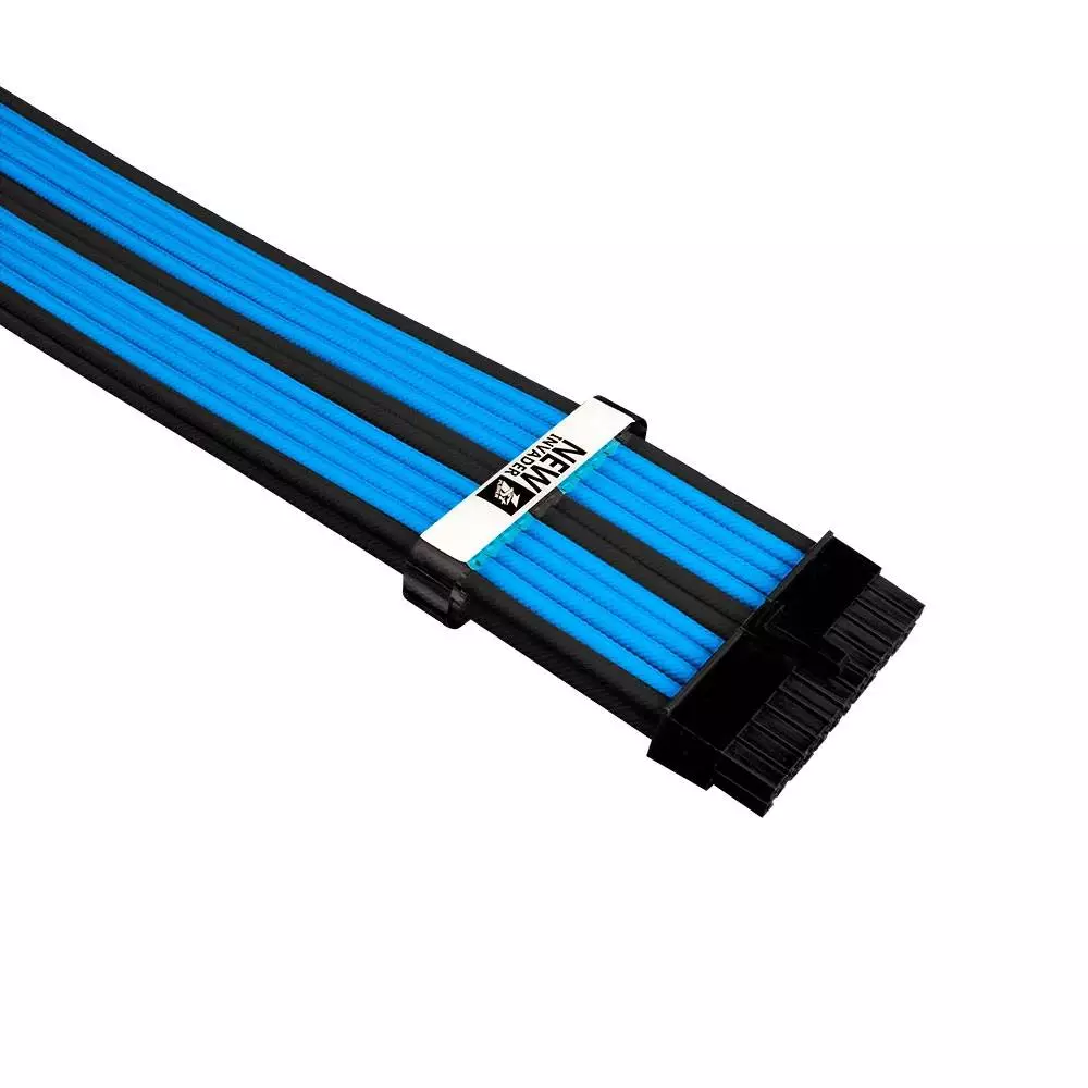 Комплект удължителни кабели 1stPlayer BBL-001 Cable Kit Black/Blue - ATX24P, EPS, PCI-e 