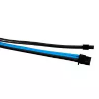 Комплект удължителни кабели 1stPlayer BBL-001 Cable Kit Black/Blue - ATX24P, EPS, PCI-e 
