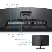 Монитор BenQ PD2706U, 27", IPS, 4K UHD 3840x2160, 60Hz, HDR400, HDMI, DP, USB-C PD