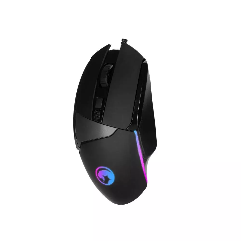 Геймърска мишка Marvo M411 RGB - 12800dpi, programmable, 1000Hz