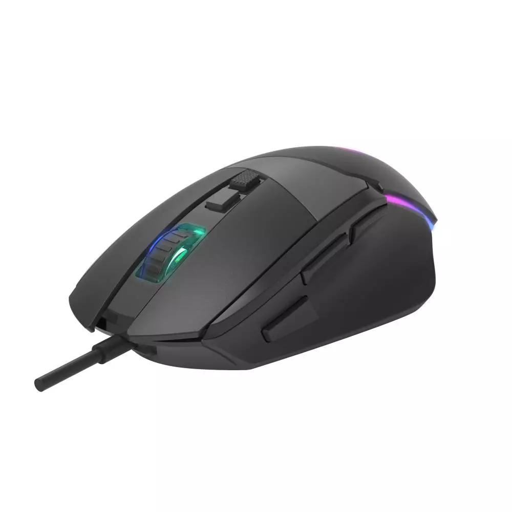 Геймърска мишка Marvo M411 RGB - 12800dpi, programmable, 1000Hz