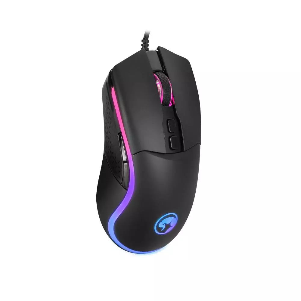 Геймърска мишка Marvo M358 RGB - 7200dpi, 7 programmable buttons