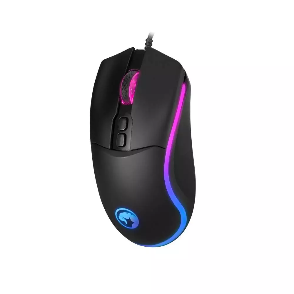 Геймърска мишка Marvo M358 RGB - 7200dpi, 7 programmable buttons