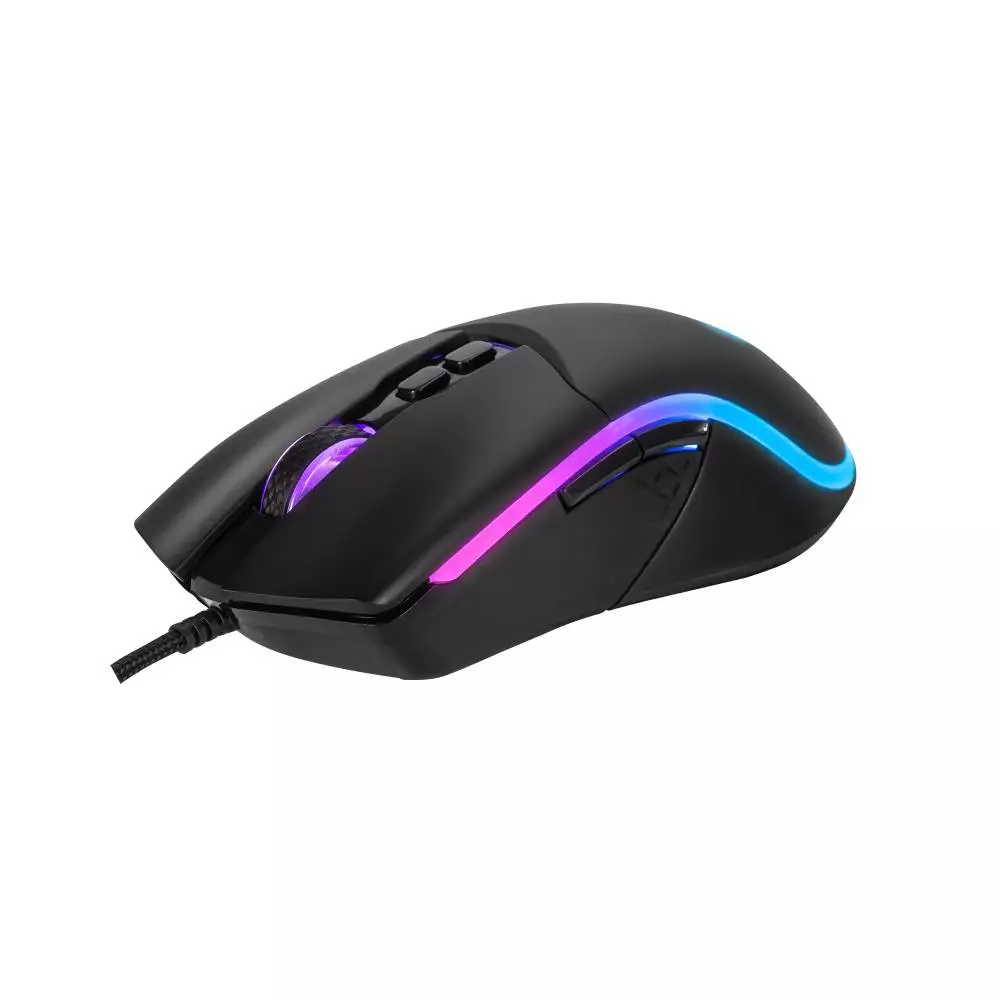Геймърска мишка Marvo M358 RGB - 7200dpi, 7 programmable buttons