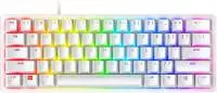 Геймърска клавиатура Razer Huntsman Mini White, Linear Optical Switch, 60% Gaming Keyboard - RZ03-03390400-R3M1