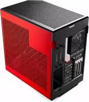 Кутия HYTE Y60 Tempered Glass Mid-Tower Black/Red