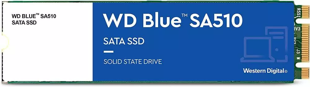 Диск SSD WD Blue SA510 2TB M.2 SATA III 6Gb/s - WDS200T3B0A