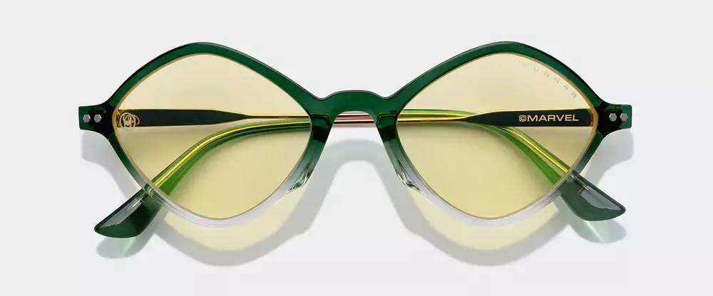 Геймърски очила GUNNAR Loki Asgard Edition - Emerald Gold Amber