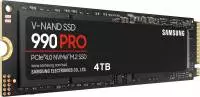 Диск SSD SAMSUNG 990 PRO 4TB M.2 2280 NVMe PCIe Gen4x4 - MZ-V9P4T0BW