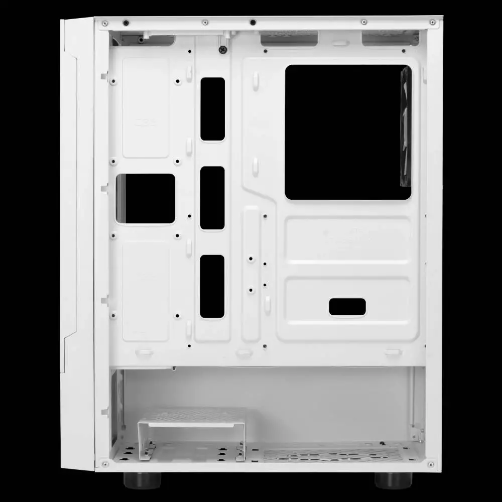Кутия Gamdias TALOS E3 MESH White aRGB Tempered Glass Case ATX