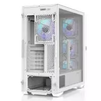  Кутия Zalman Z10 DUO White Mesh/Tempered Glass Case EATX