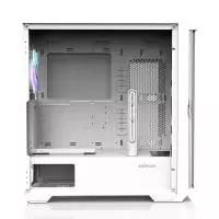  Кутия Zalman Z10 DUO White Mesh/Tempered Glass Case EATX