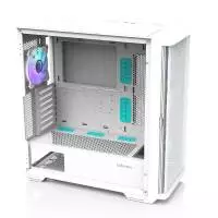  Кутия Zalman Z10 DUO White Mesh/Tempered Glass Case EATX