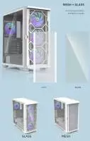  Кутия Zalman Z10 DUO White Mesh/Tempered Glass Case EATX