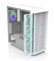  Кутия Zalman Z10 DUO White Mesh/Tempered Glass Case EATX