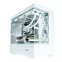 Кутия Zalman P30 White aRGB Case mATX Tempered Glass