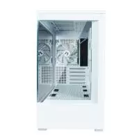 Кутия Zalman P30 White aRGB Case mATX Tempered Glass