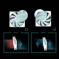 Кутия Zalman P30 White aRGB Case mATX Tempered Glass